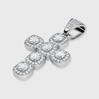 Radiant Cross Pendant (Silver)