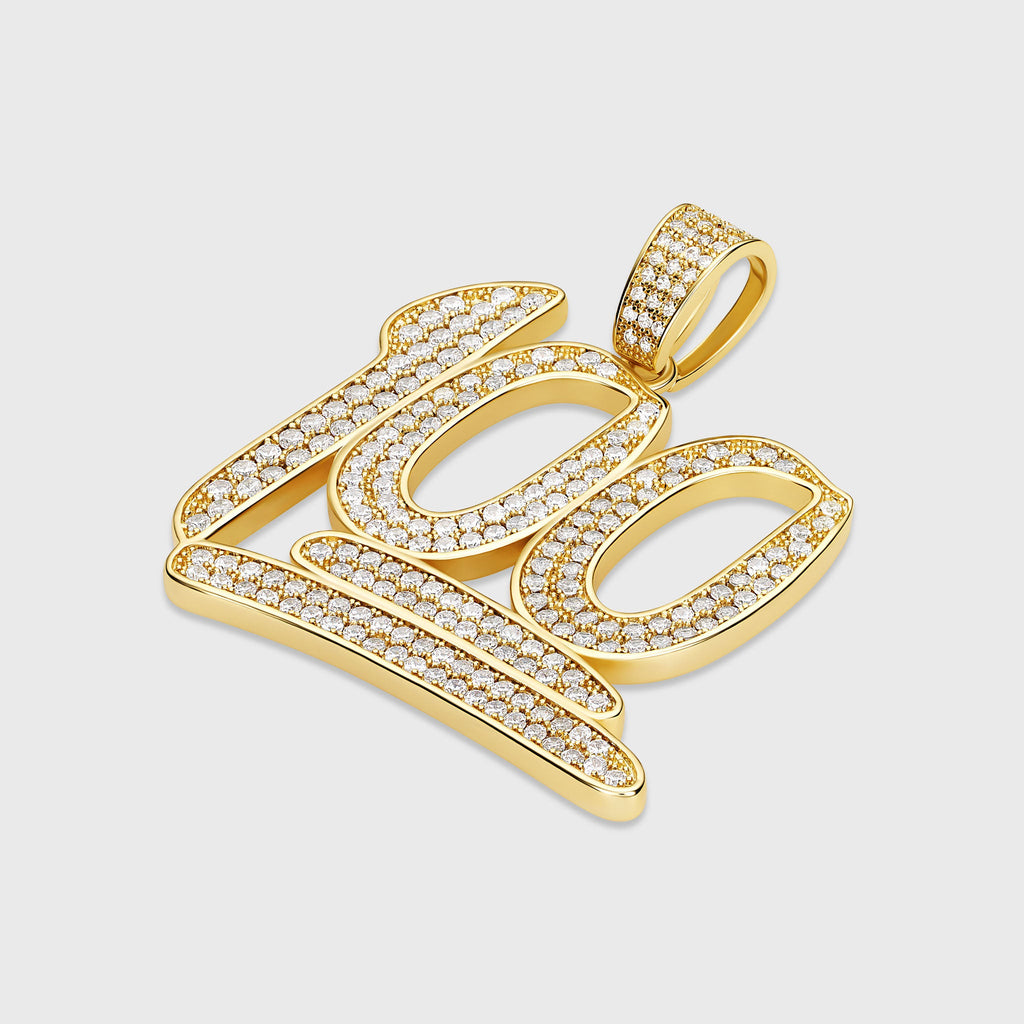 100 Pendant (Gold)