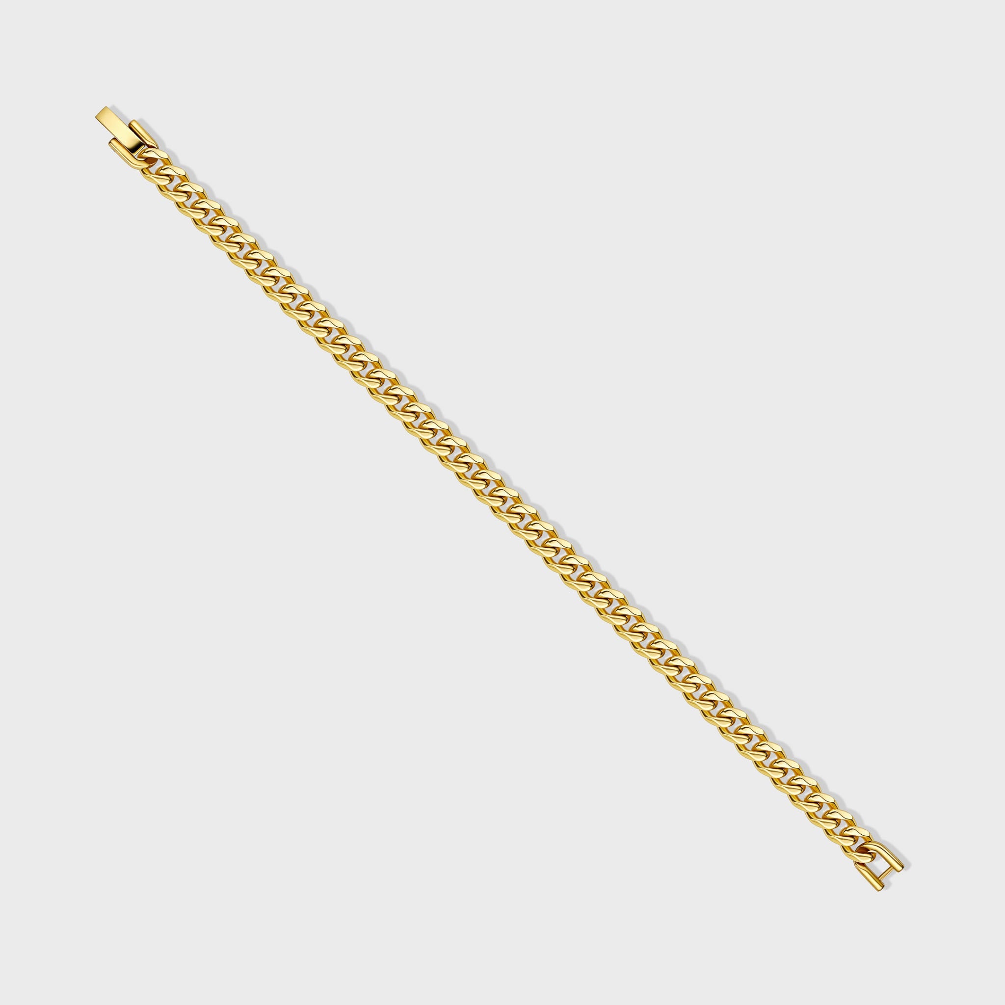 Cuban Link Bracelet (Gold) - 5mm