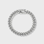 Cuban Link Bracelet (Silver) - 8mm