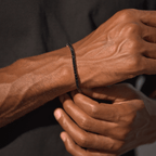 Tennis Bracelet (Black) - 4mm