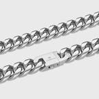 Cuban Link Chain (Silver) - 16mm