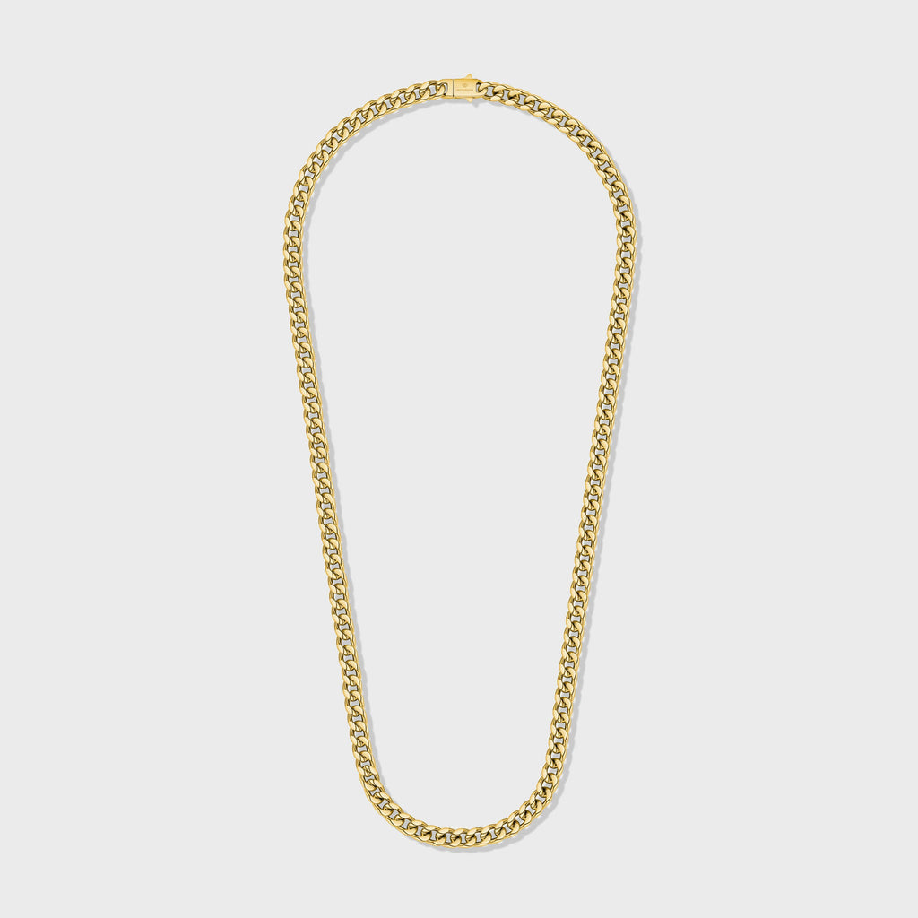 Cuban Link Chain (Gold) - 5mm