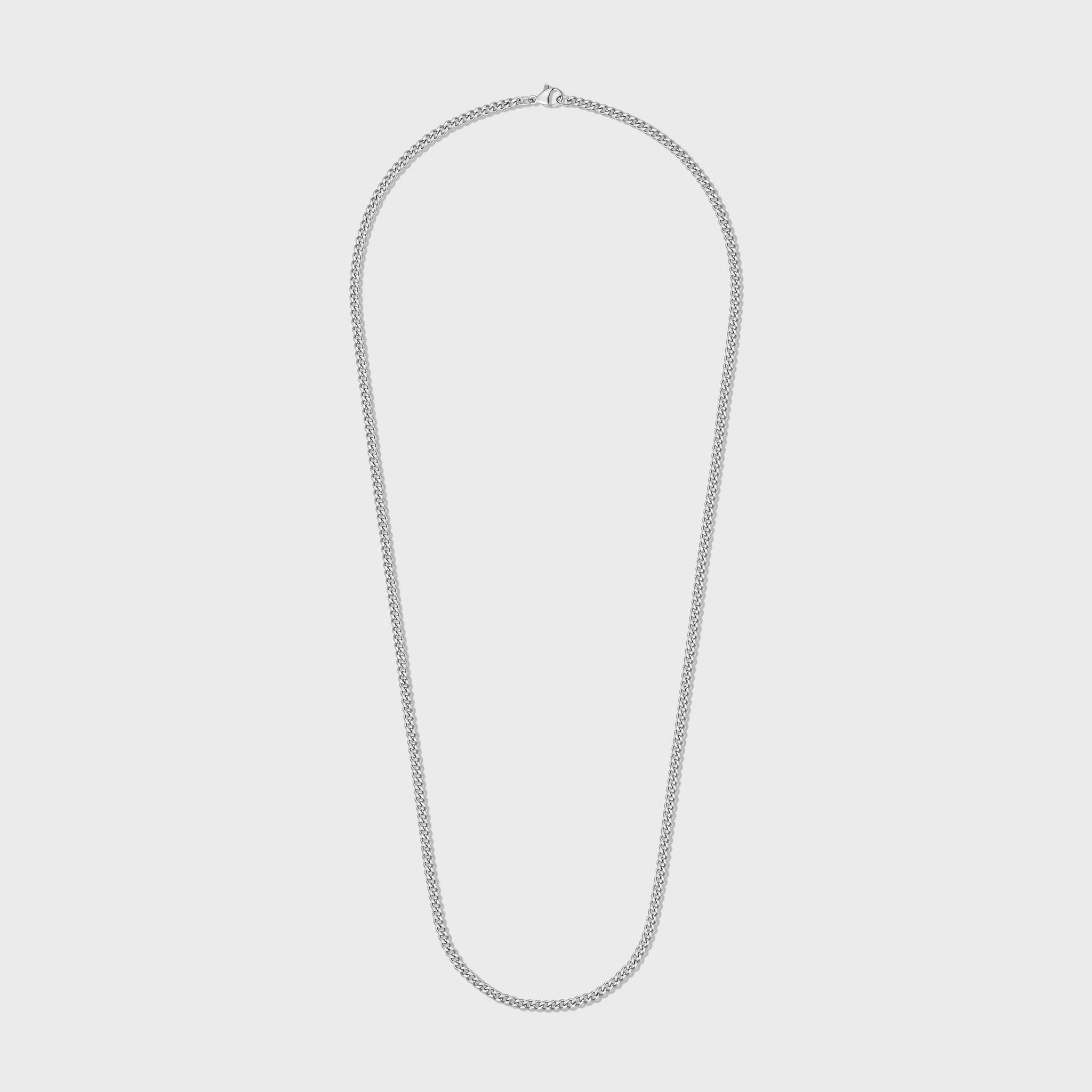 Micro Cuban Link Chain (Silver)
