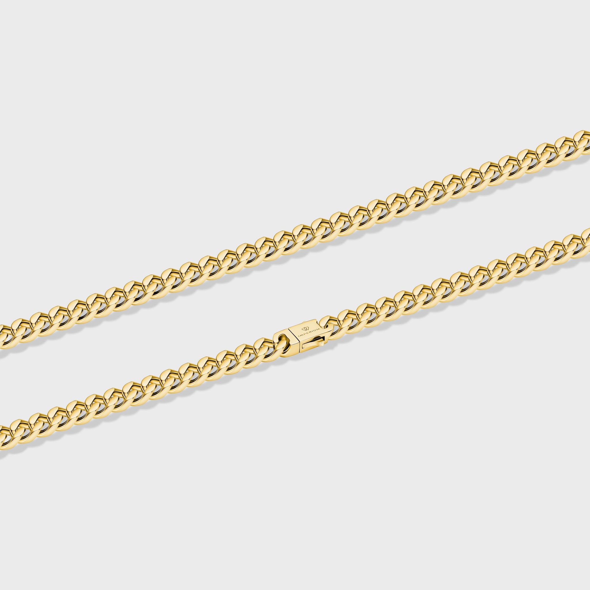 Cuban 5mm + Franco 3mm Stack (Gold)