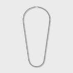 Cuban Link Chain (Silver) - 5mm
