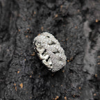 Iced Cuban Ring (Silver)