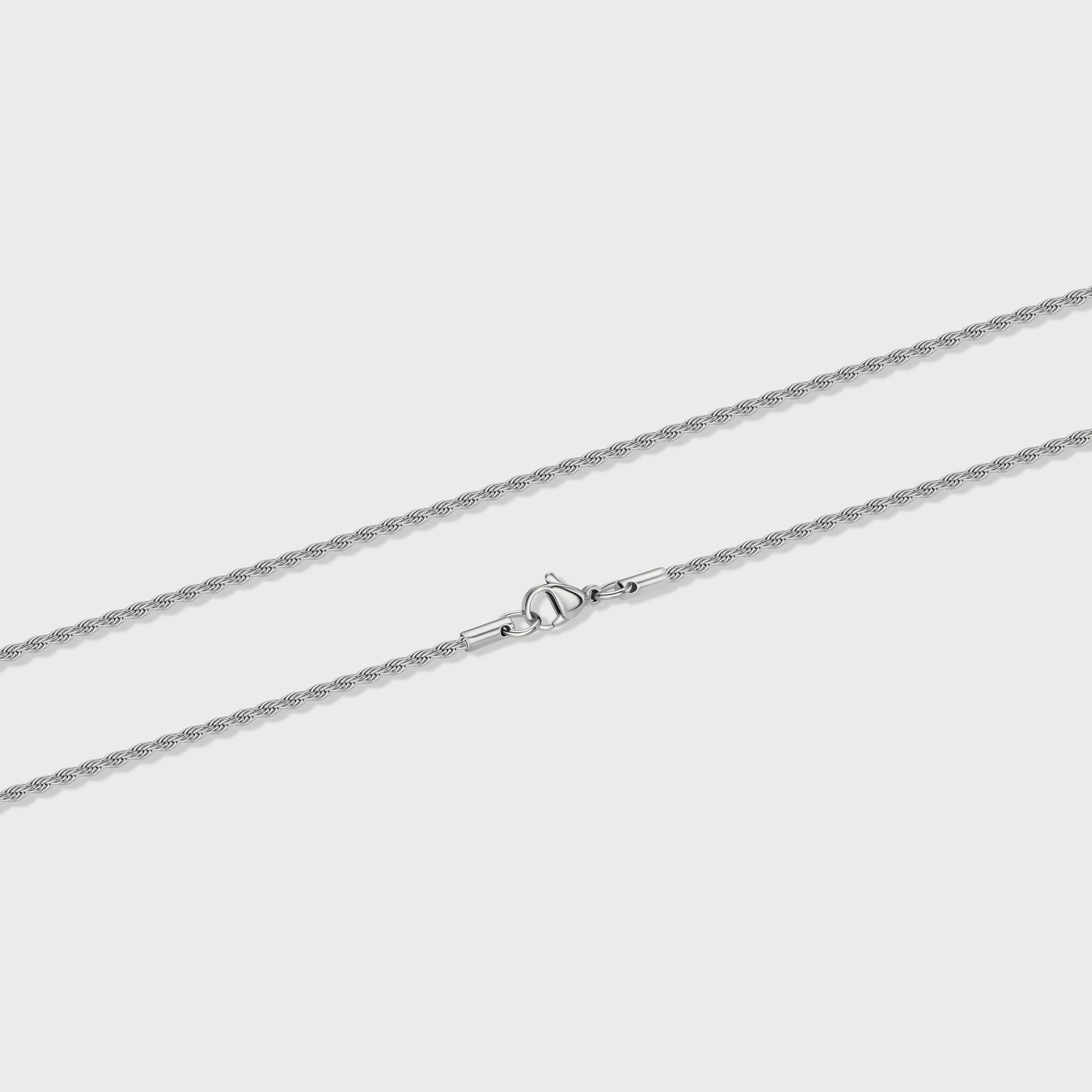 Rope Chain (Silver) - 2mm
