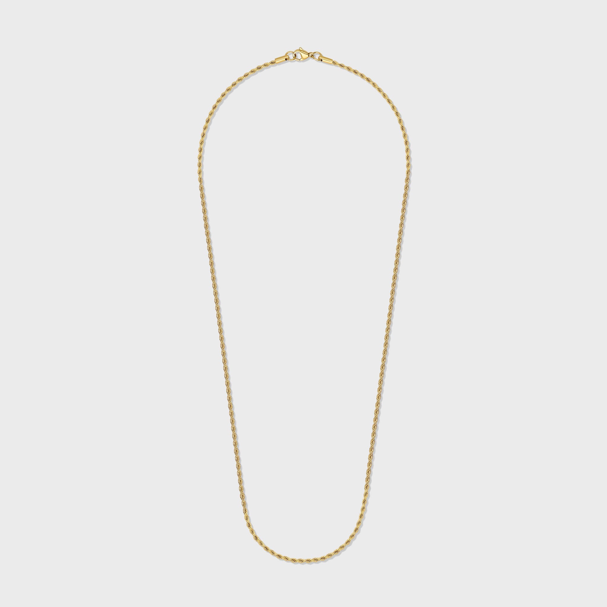 Rope Chain (Gold) - 2mm