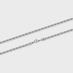 Rope Chain (Silver) - 4mm
