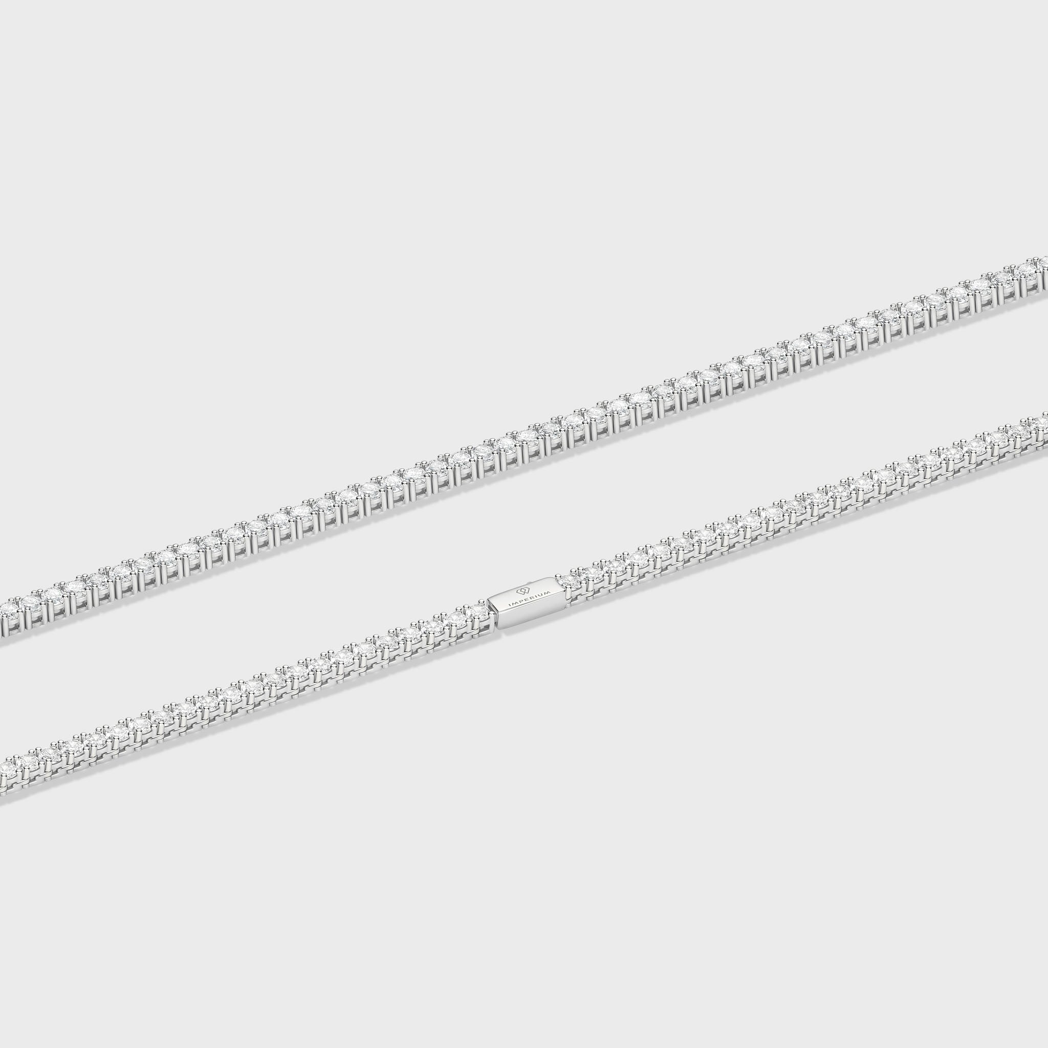 Tennis Chain (Silver) - 3mm