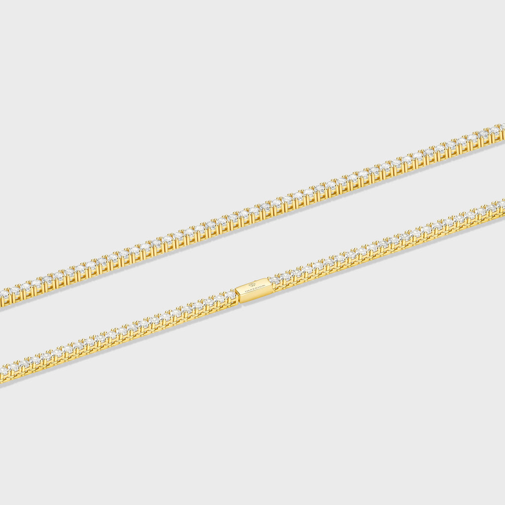 Tennis Chain (Gold) - 3mm