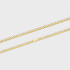 Tennis Chain (Gold) - 3mm