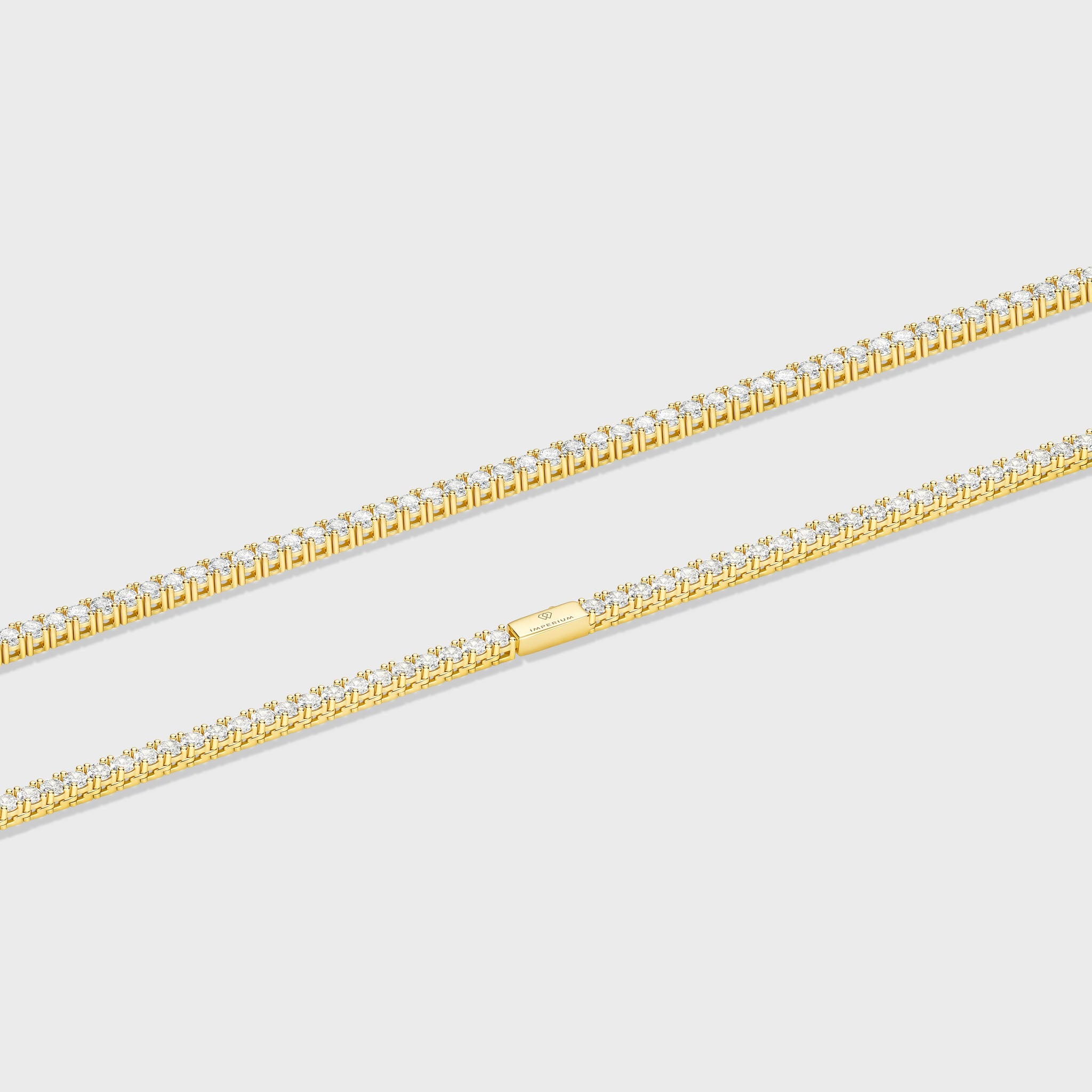 Tennis Chain (Gold) - 3mm