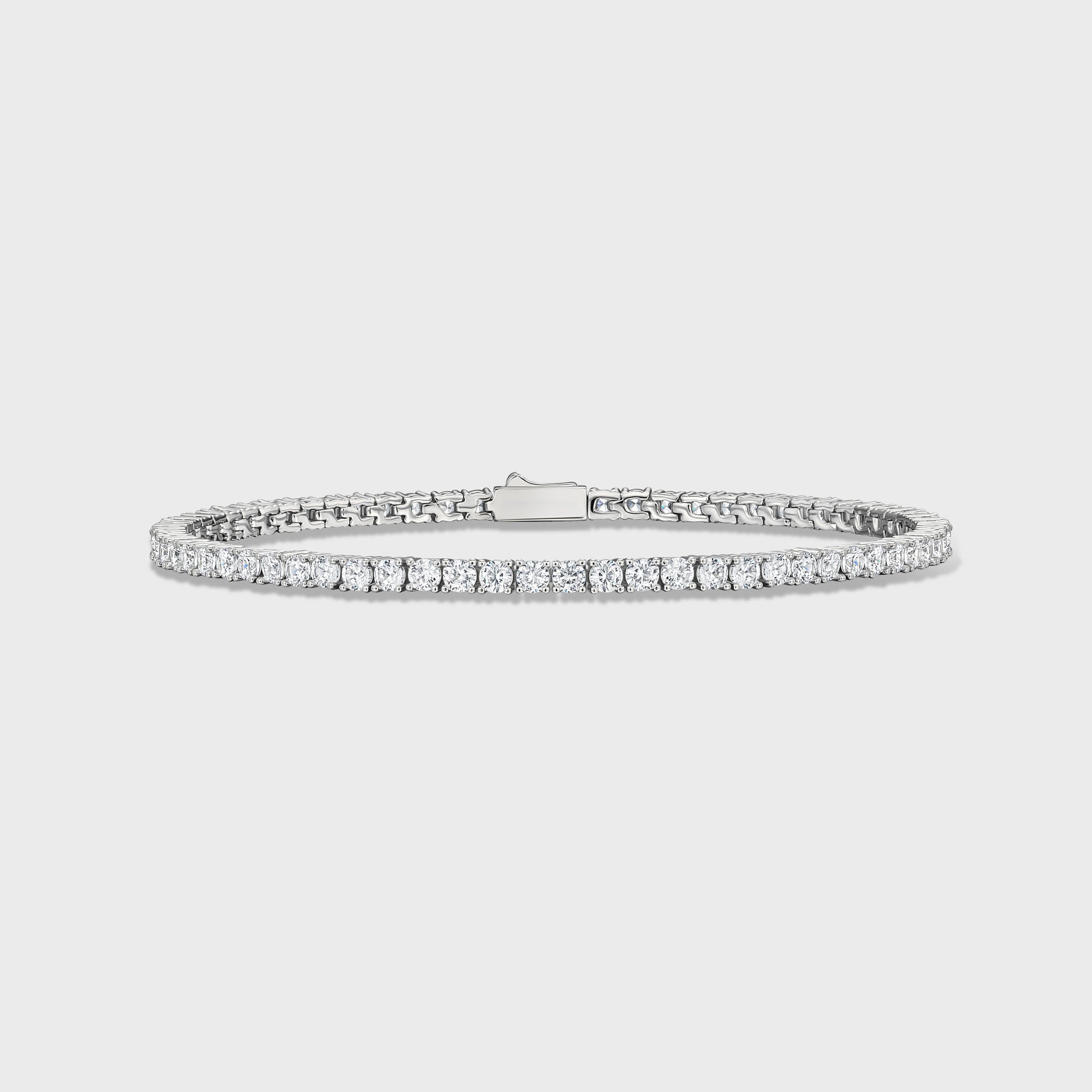 Tennis Bracelet (Silver) - 3mm