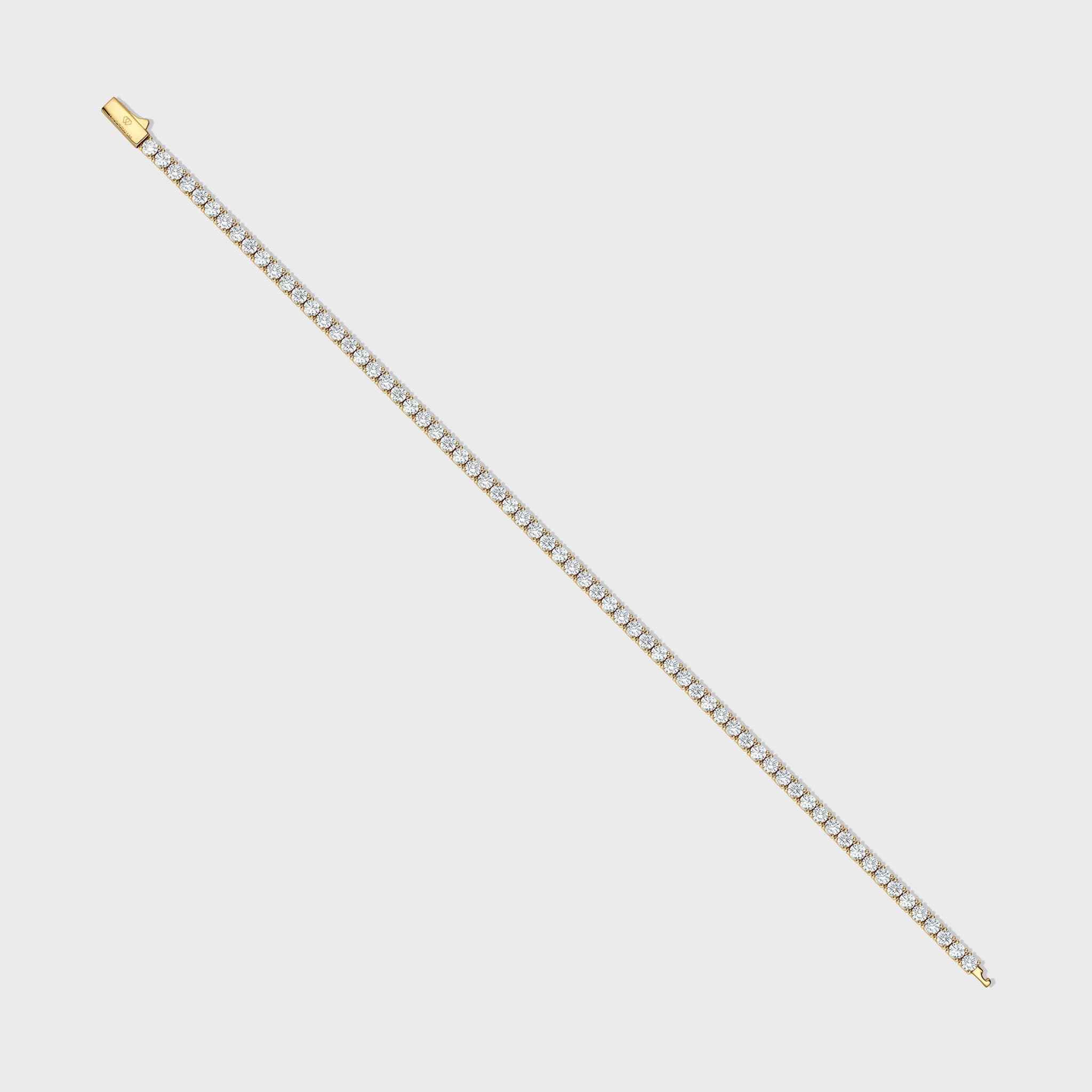 Tennis Bracelet (Gold) - 3mm
