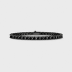 Tennis Bracelet (Black) - 4mm