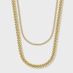 Cuban 5mm + Micro Cuban Stack (Gold)