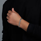 Cuban Link Bracelet (Silver) - 8mm