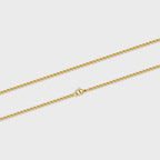 Round Box Chain (Gold) - 3mm