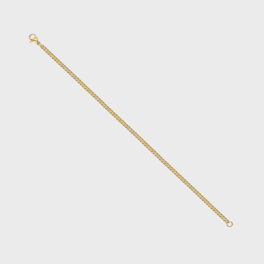 Micro Cuban Bracelet (Gold)