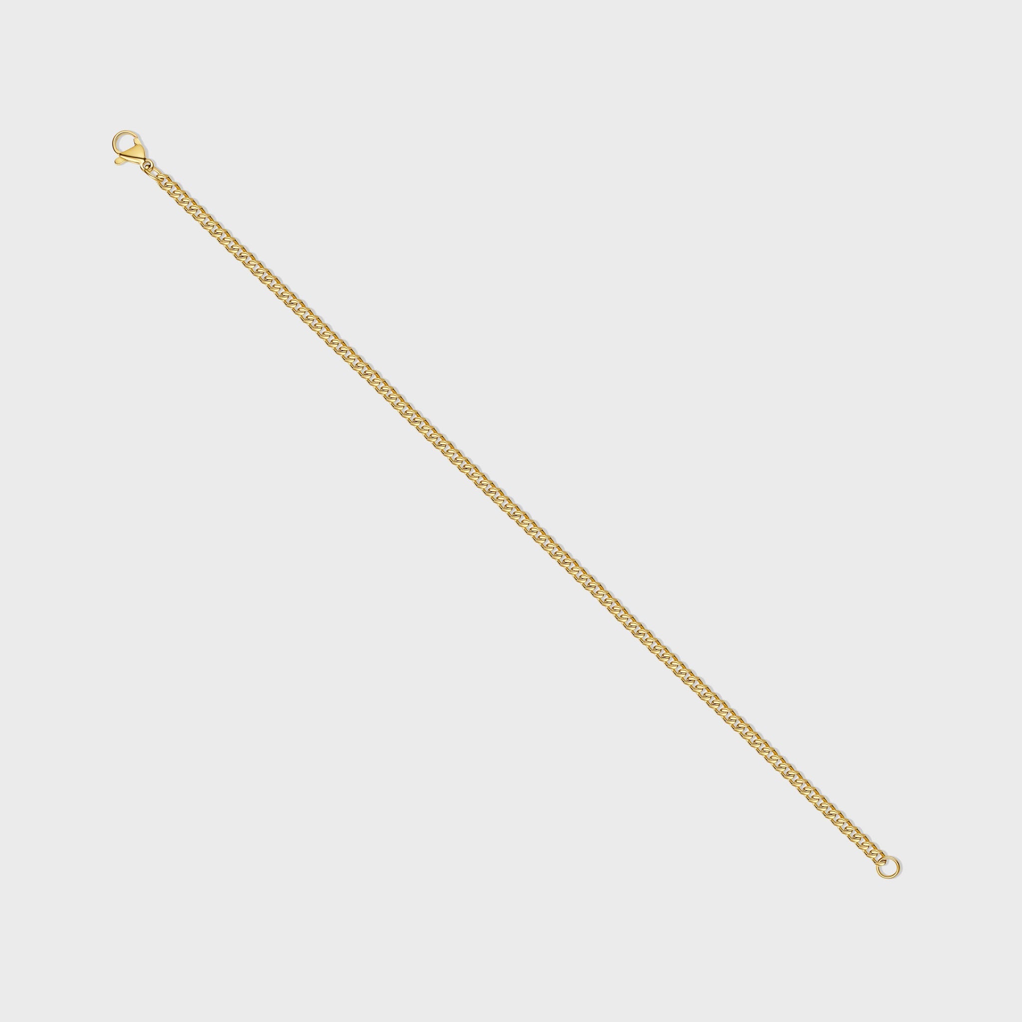 Micro Cuban Bracelet (Gold)