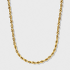 Rope Chain (Gold) - 4mm